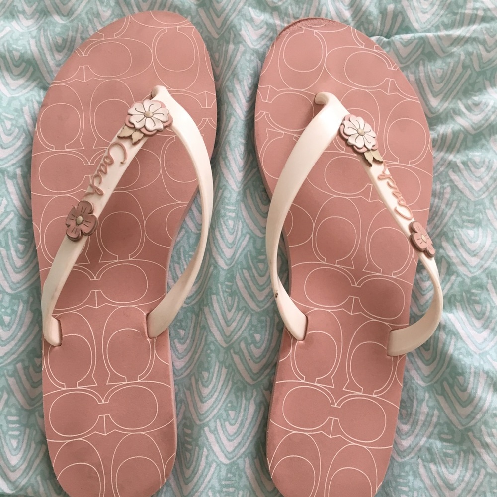 Coach Brand Flip Flops